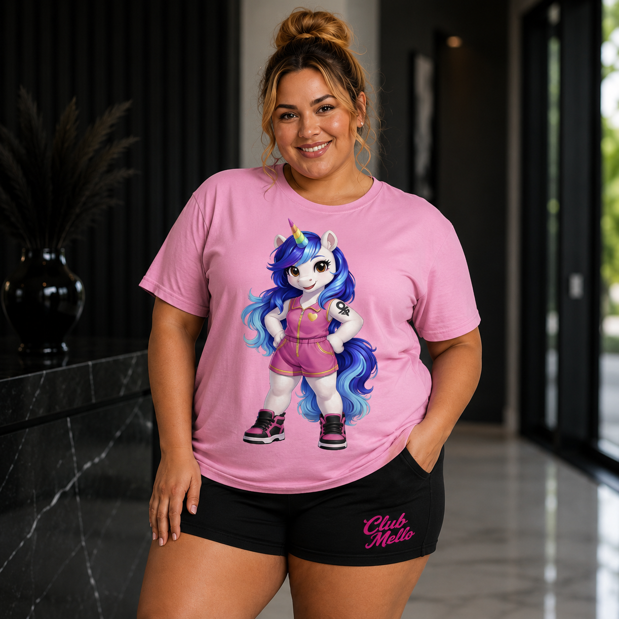 Club-Mello Mercy Signature Character Tee