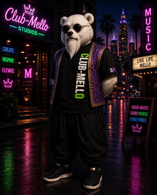 Club-Mello lime/white