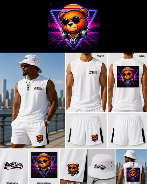 Club-Mello Sleeveless Tee – Live Life Mello (Signature Edition) - new