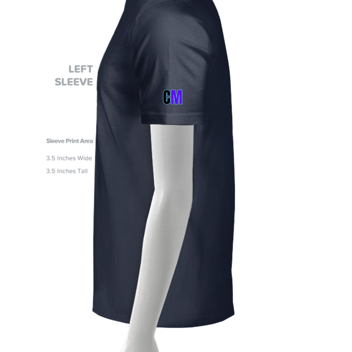 NAVY - G500 - SLEEVE_LEFT