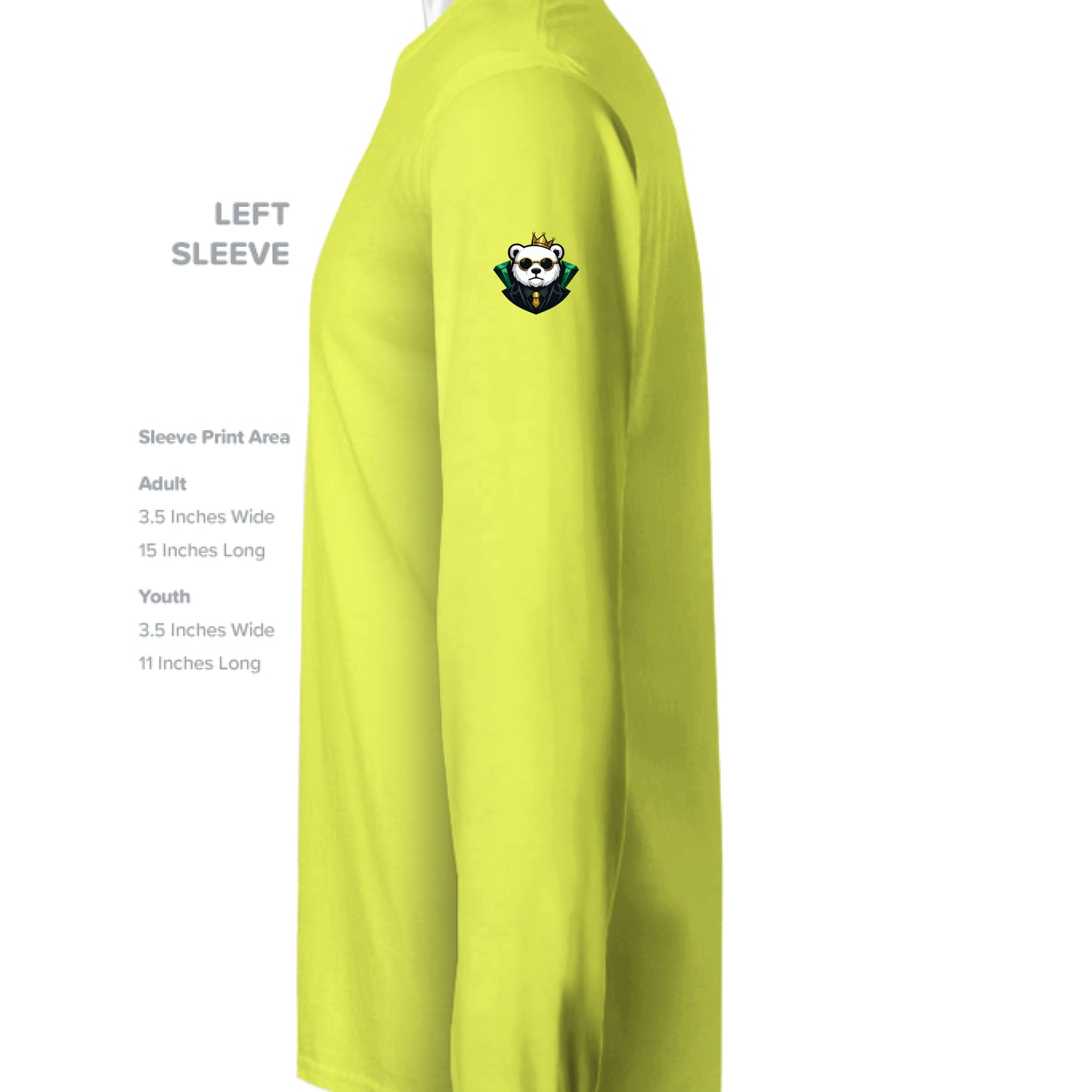 SAFETY GREEN - SLEEVE_LEFT
