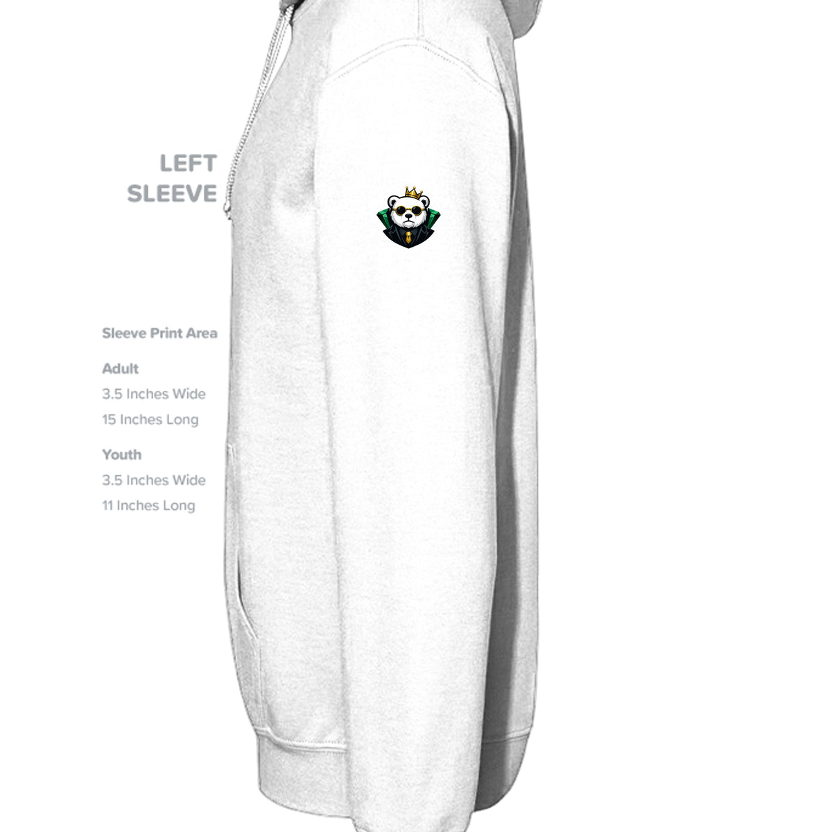 WHITE - G185 - SLEEVE_LEFT