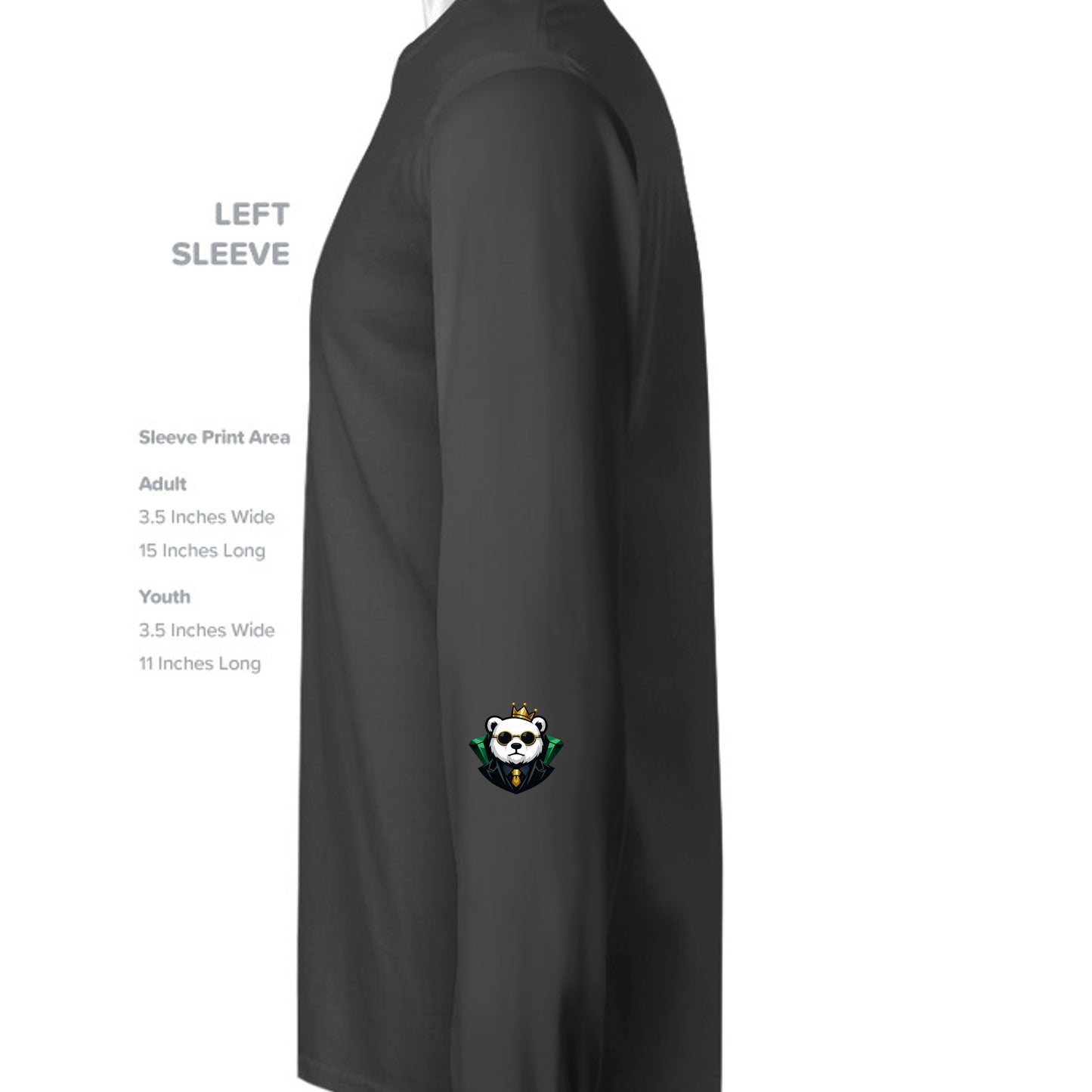 Black - PC330LS - SLEEVE_LEFT