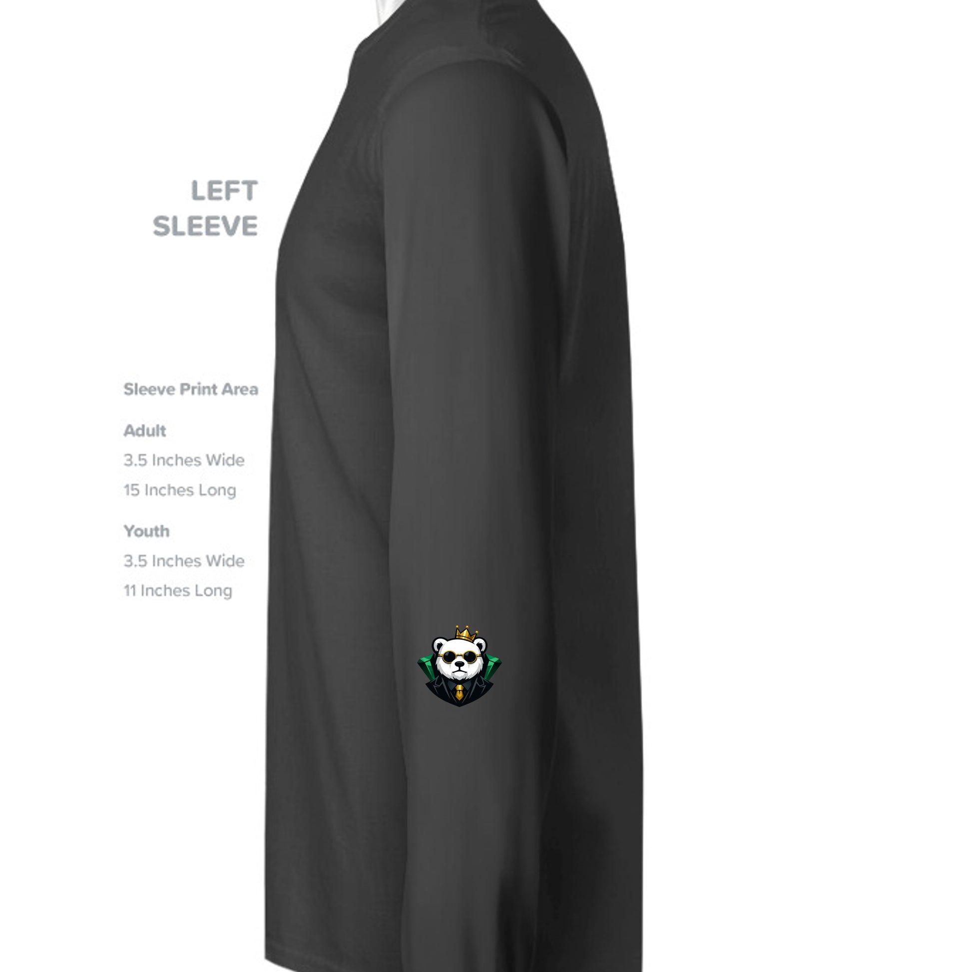 Black - PC330LS - SLEEVE_LEFT
