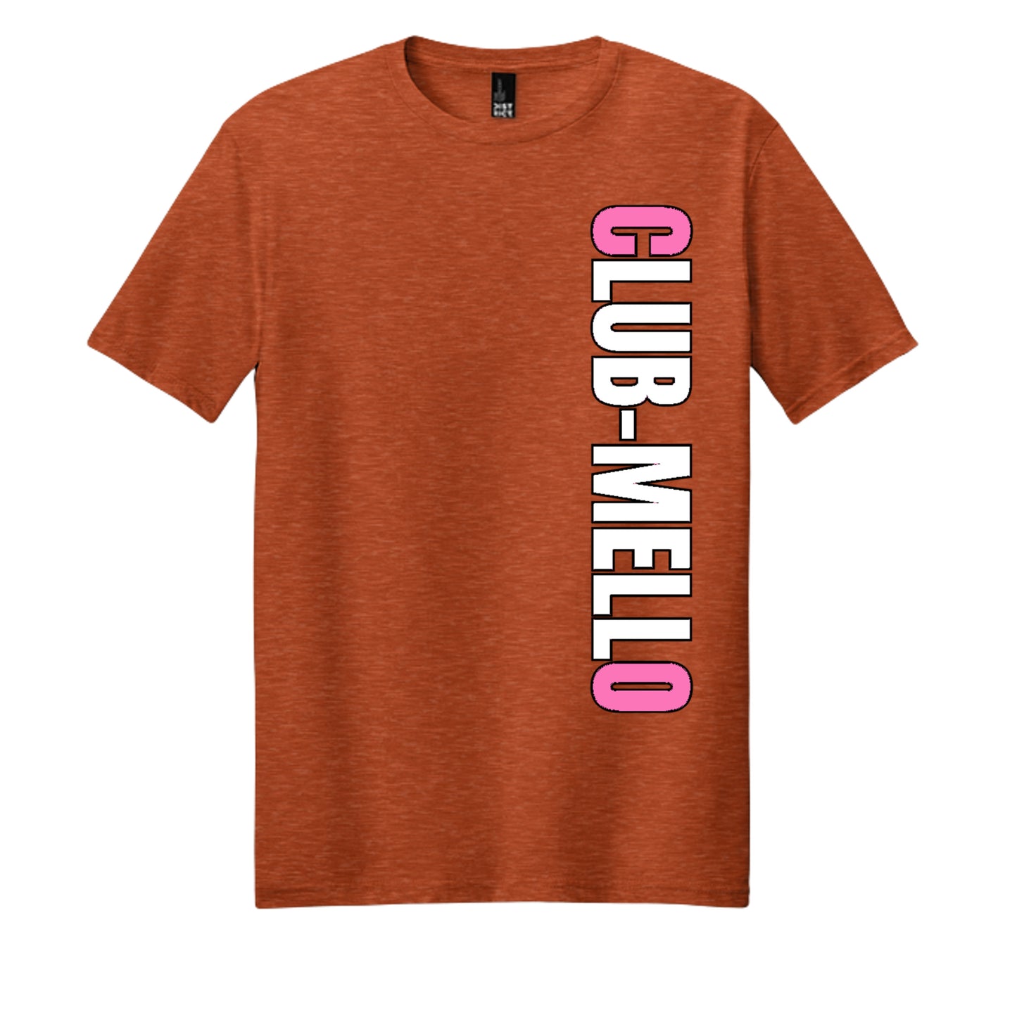 Deep Orange Heather - DM108 - FRONT
